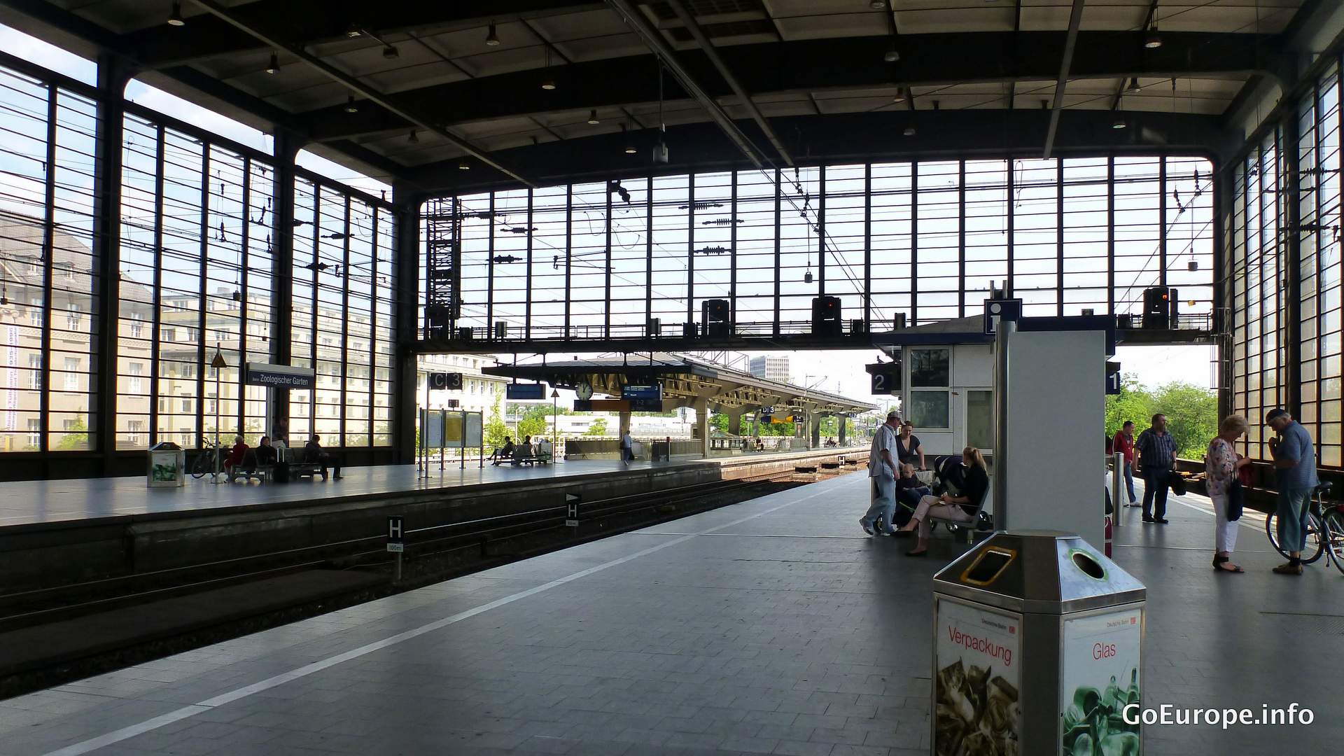 Train station in Berlin.