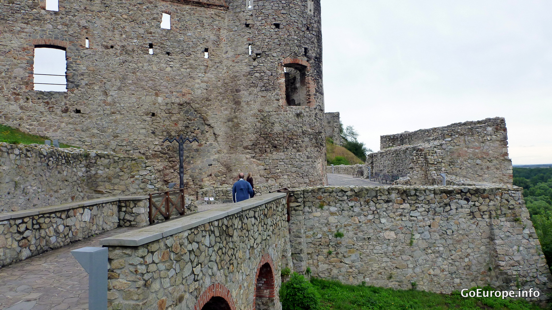 Devin castle in Bratislava.