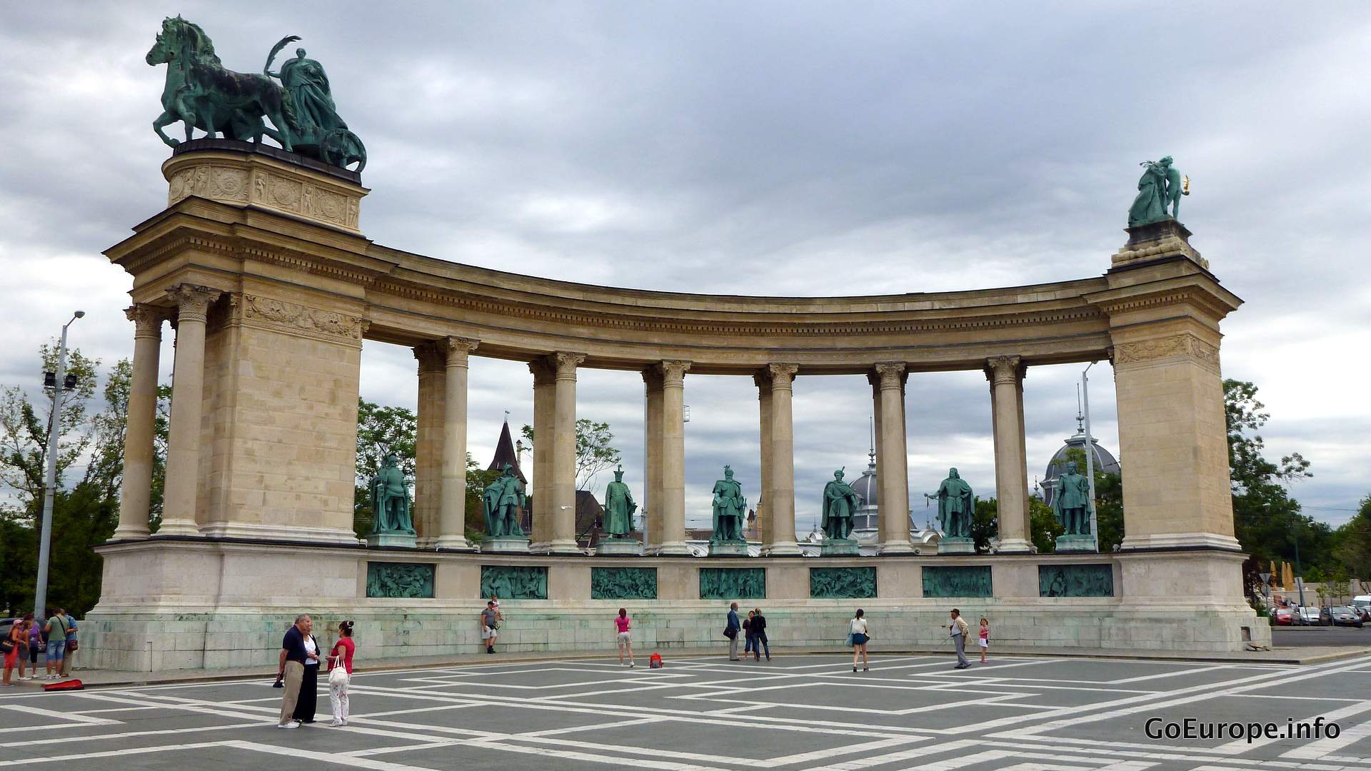 Square in Budapest.