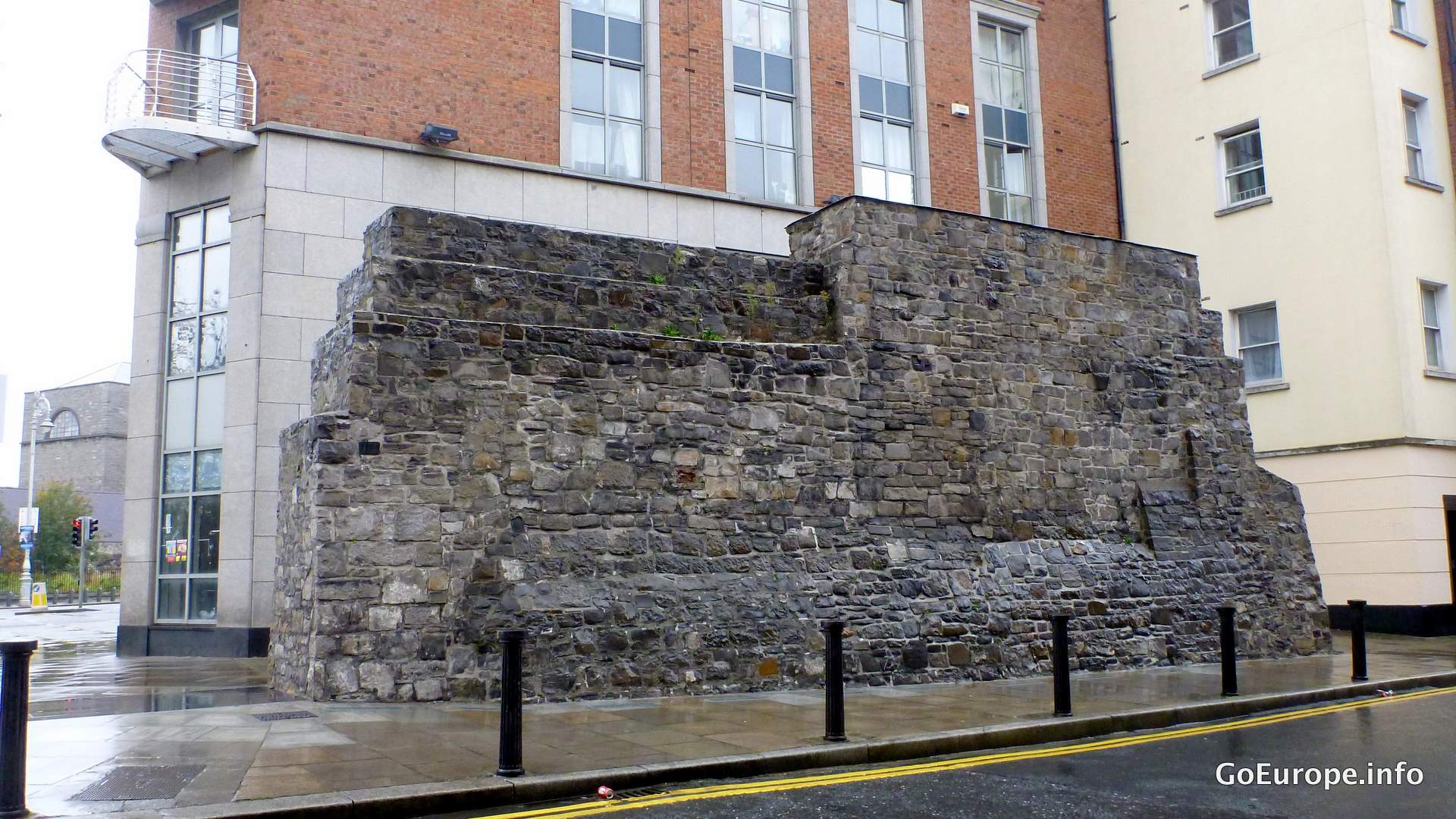 Wall in Dublin.