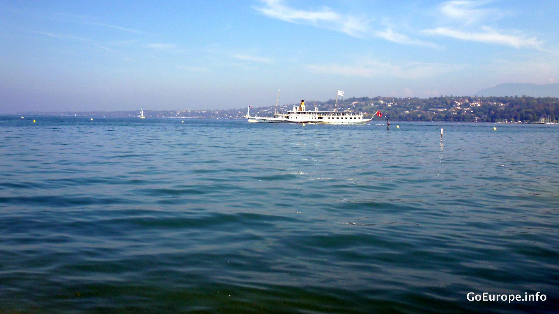 Geneva lake in Geneva.