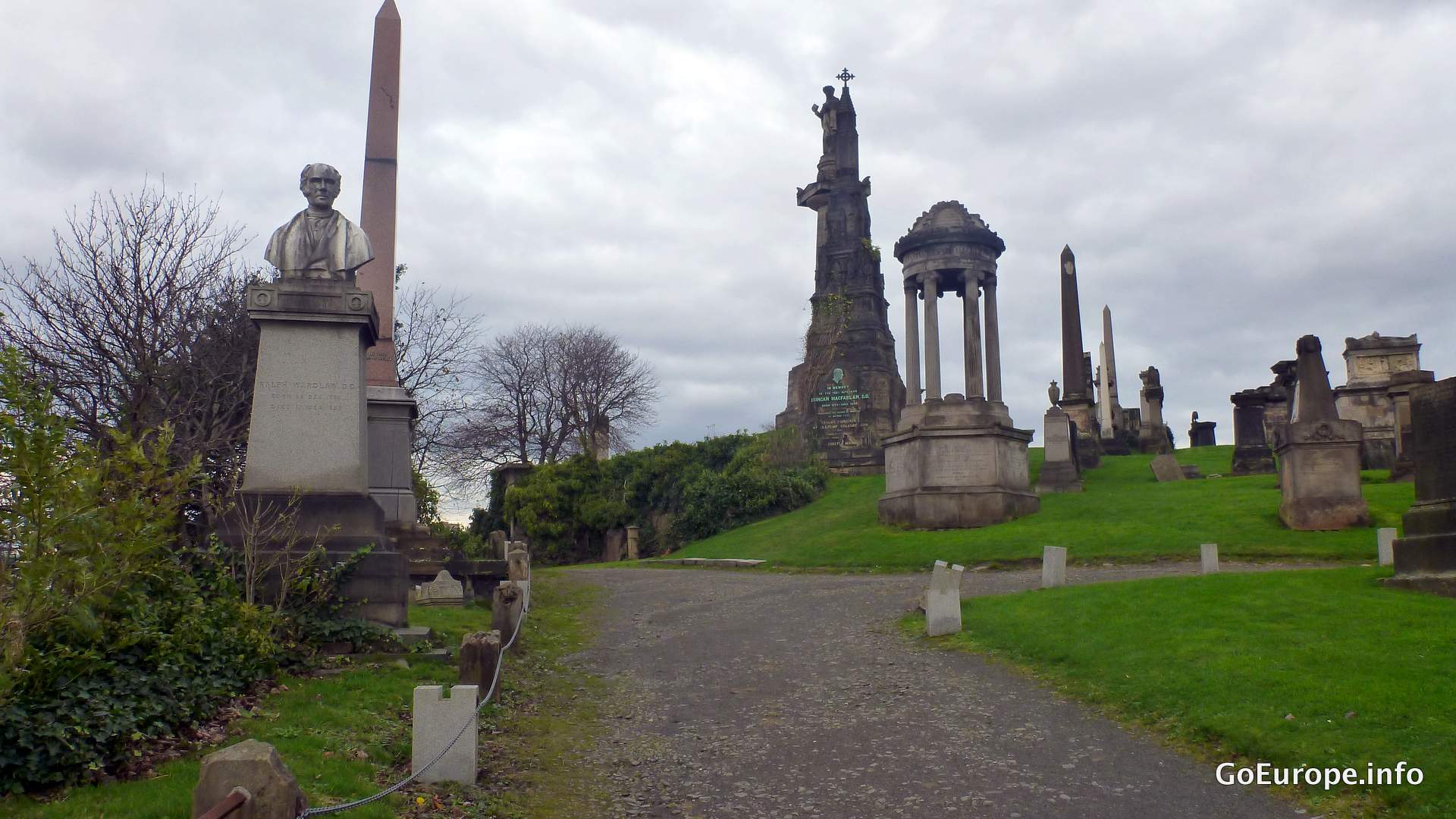 The necropolis in Glasgow.