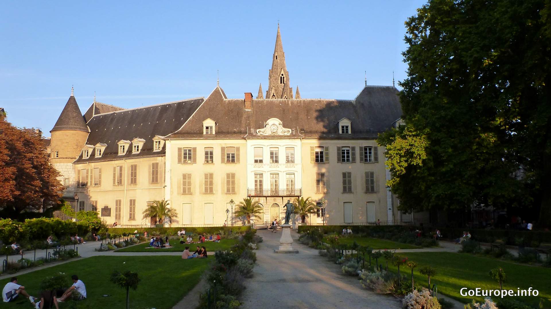 City parks in Grenoble.