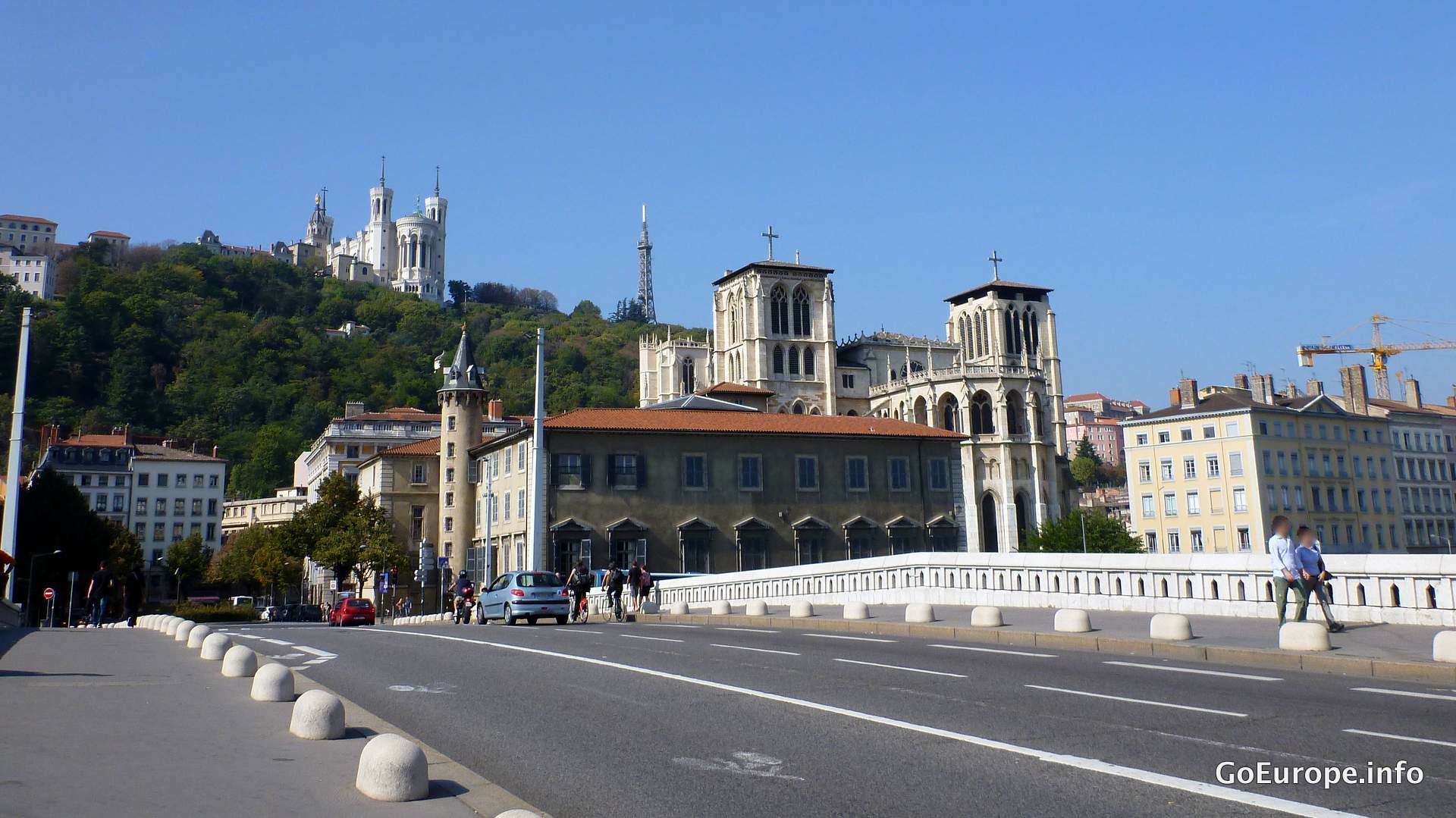 Pont bonaparte in Lyon.
