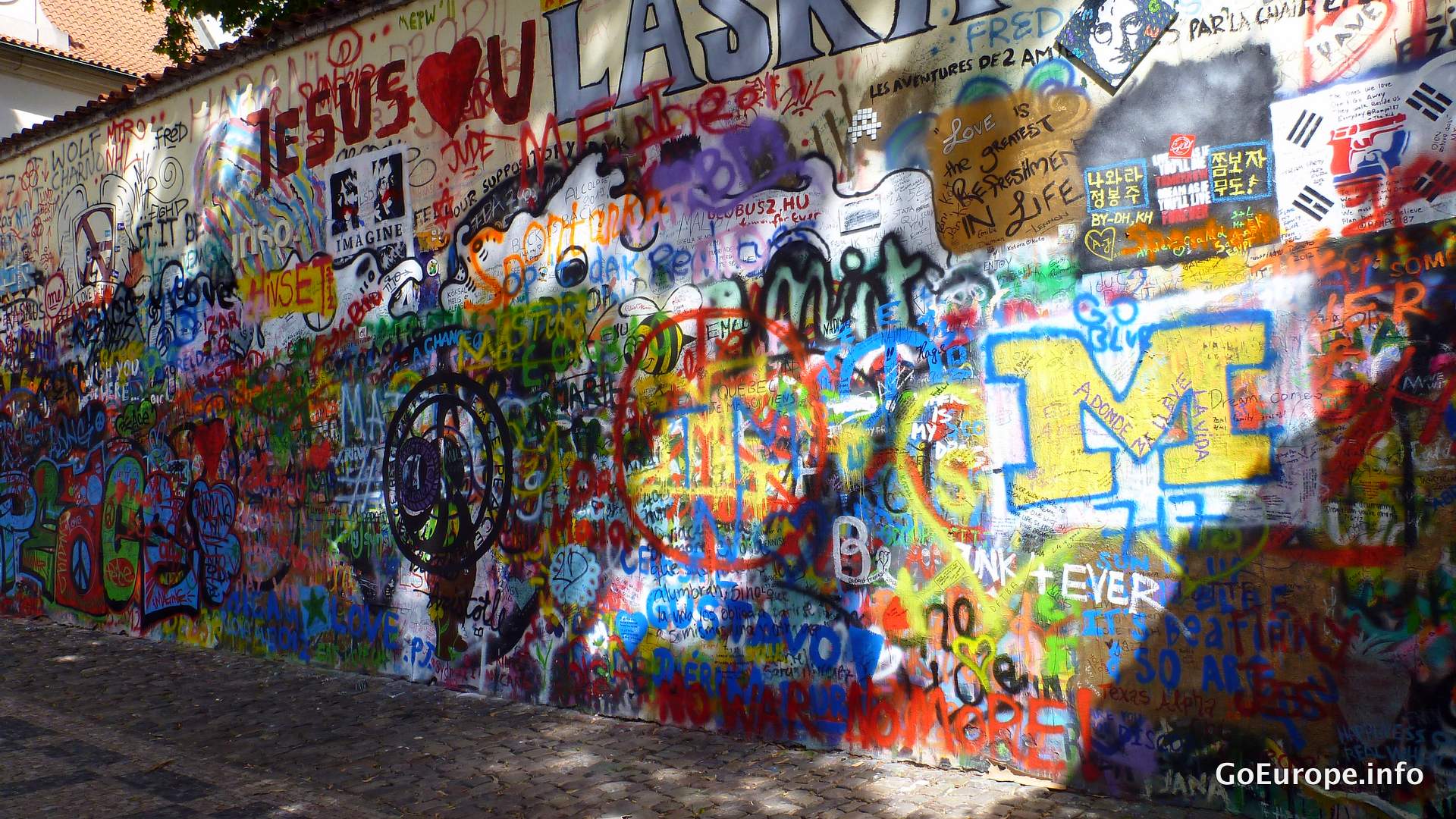 Graffiti in Prague.