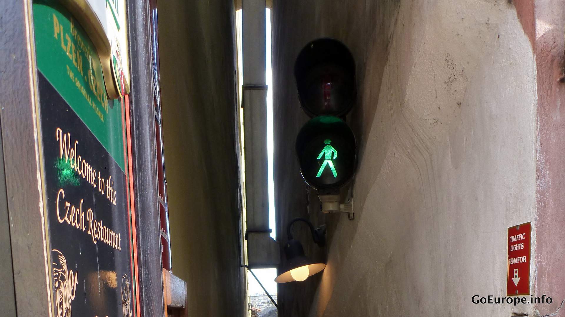 Small crossing in Prague.