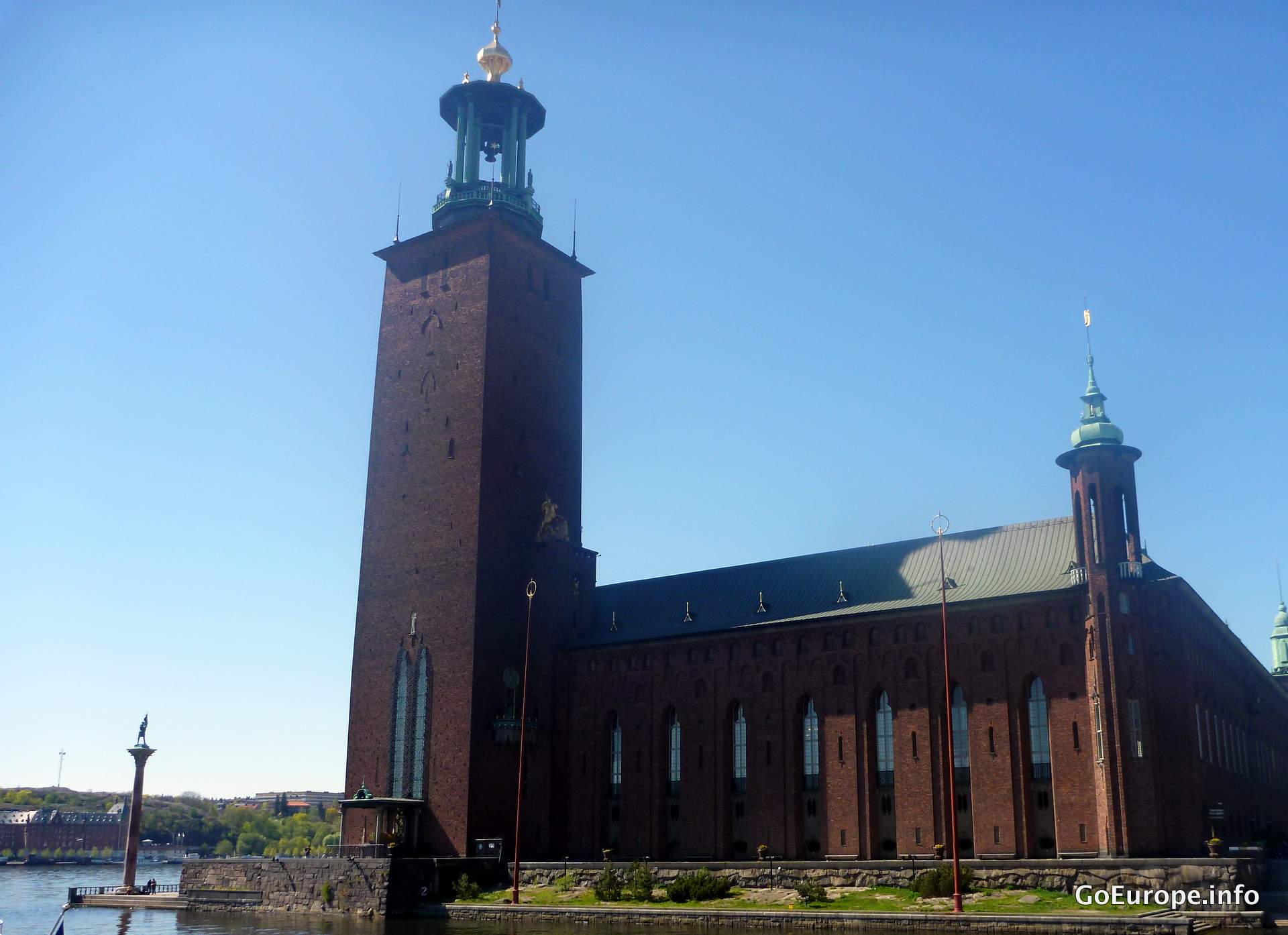 City hall in Stockholm.