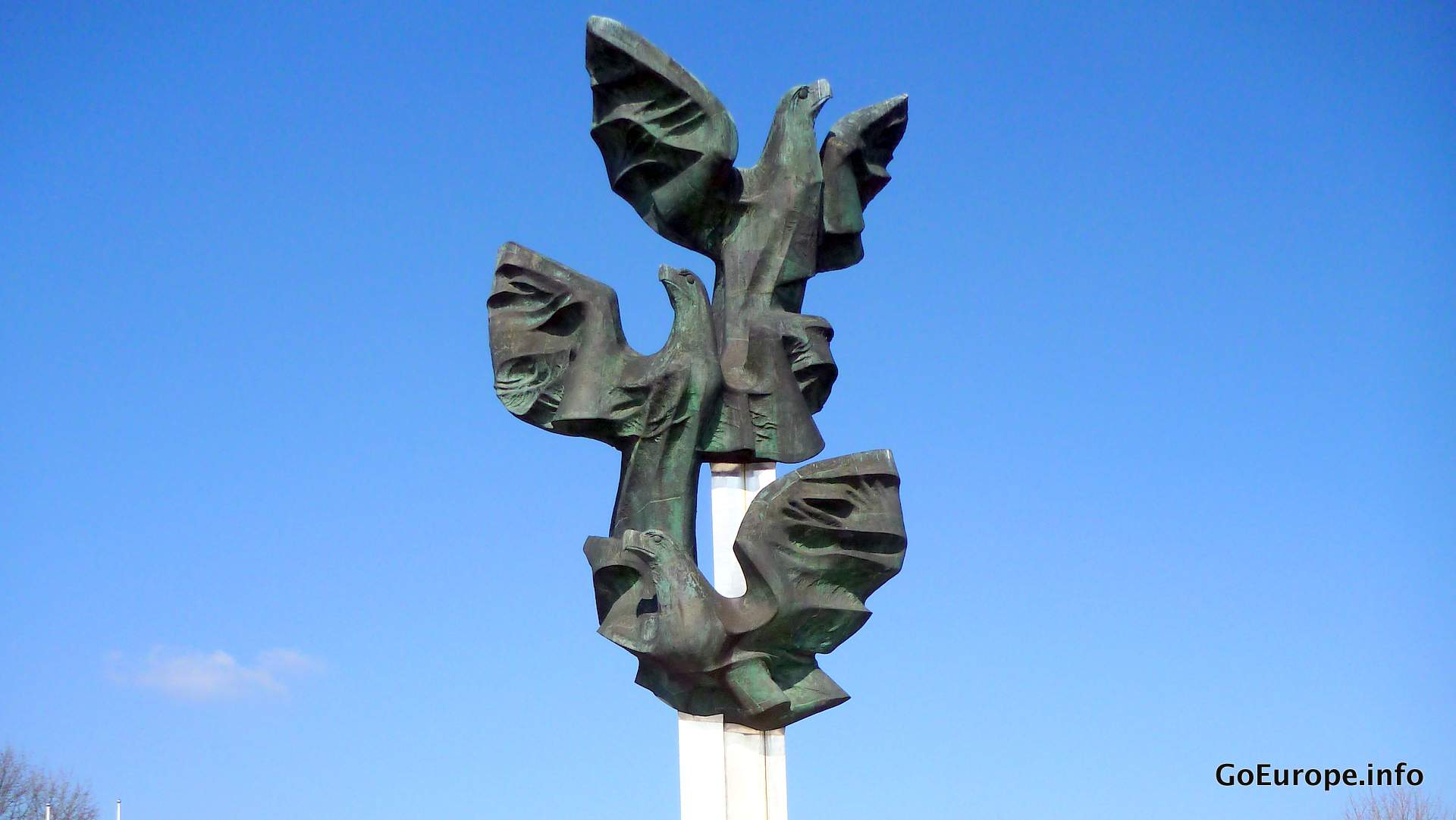 Park symbol in Szczecin.