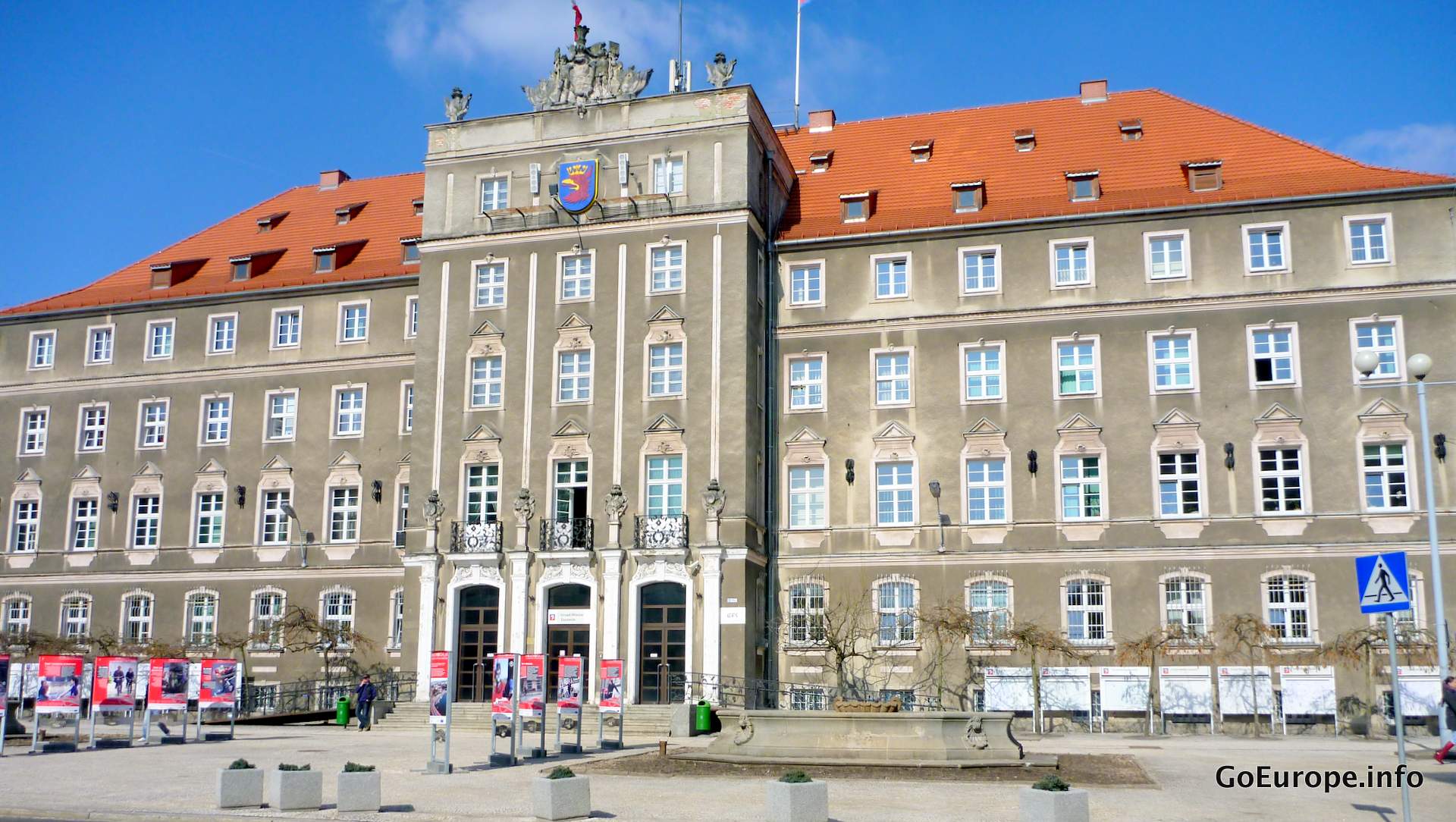Post building in Szczecin.