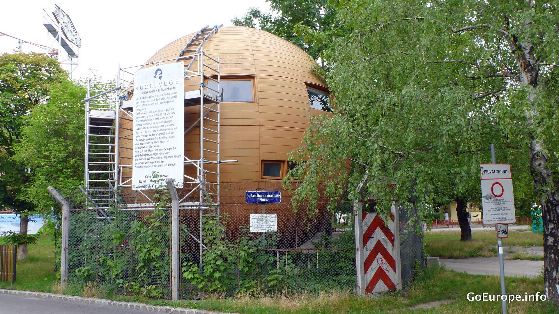 Kugelmugel in Vienna.