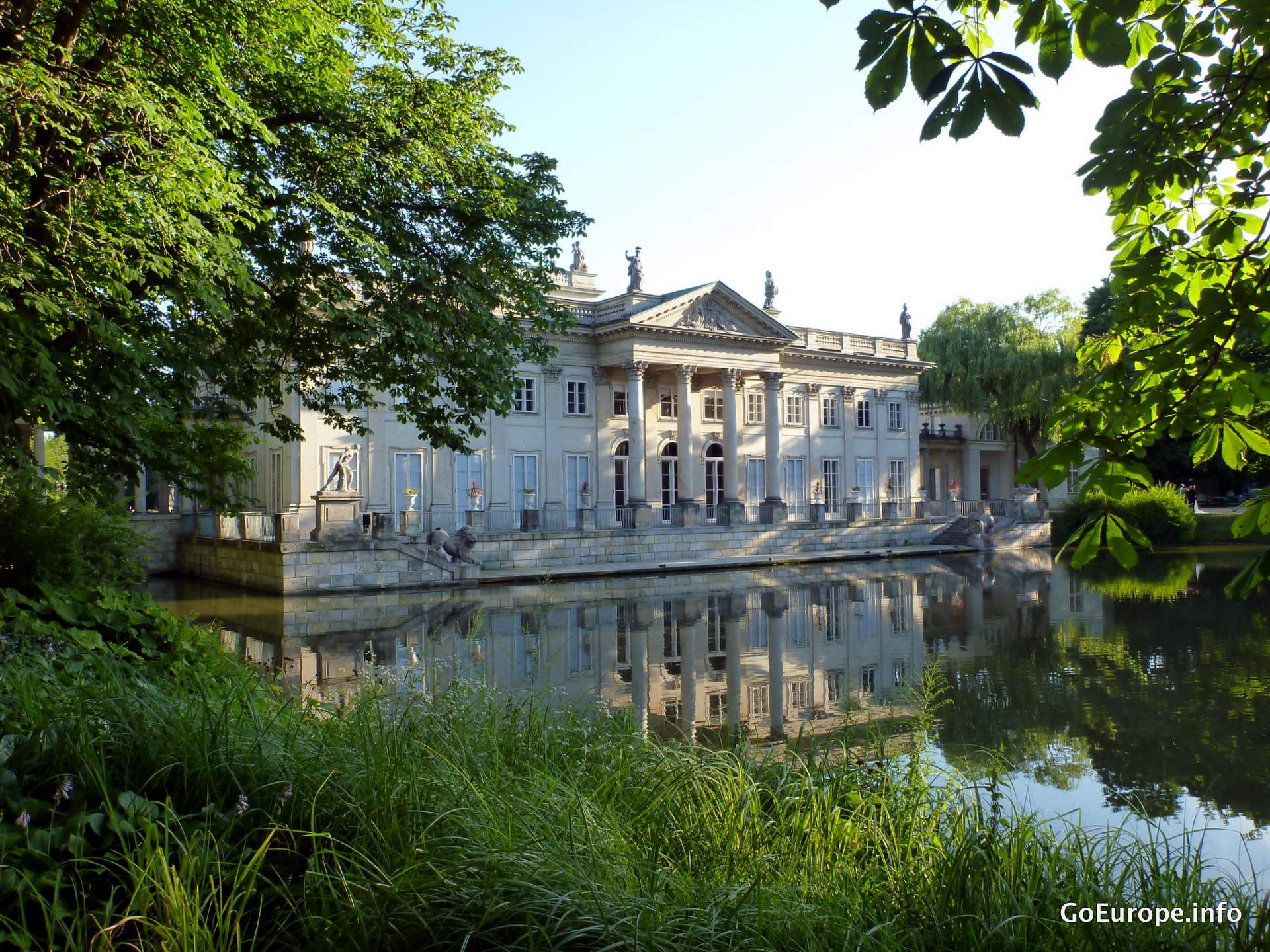 Park in Warsaw.
