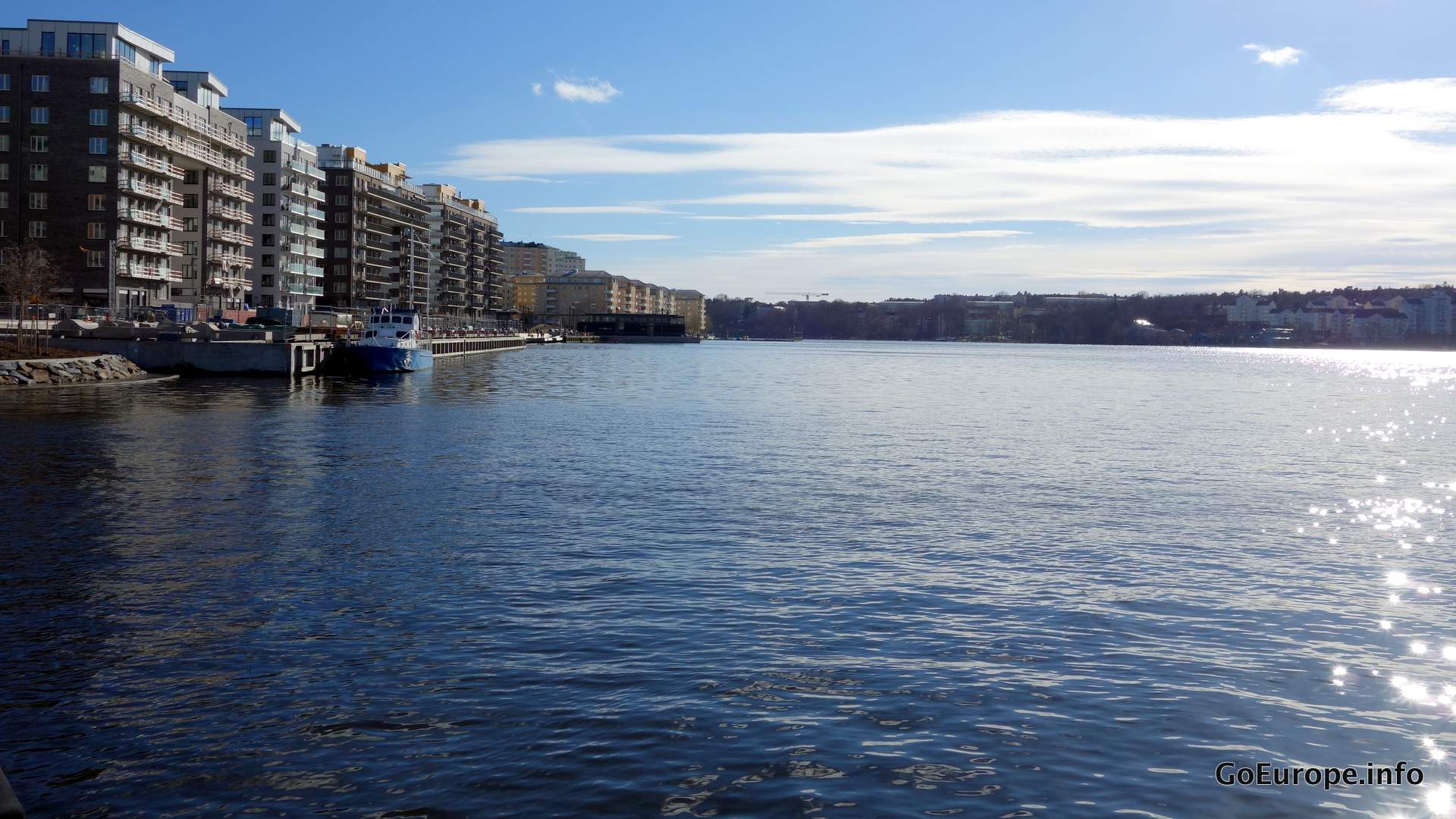 Take a walk around the island named Kungsholmen and enjoy nice views.